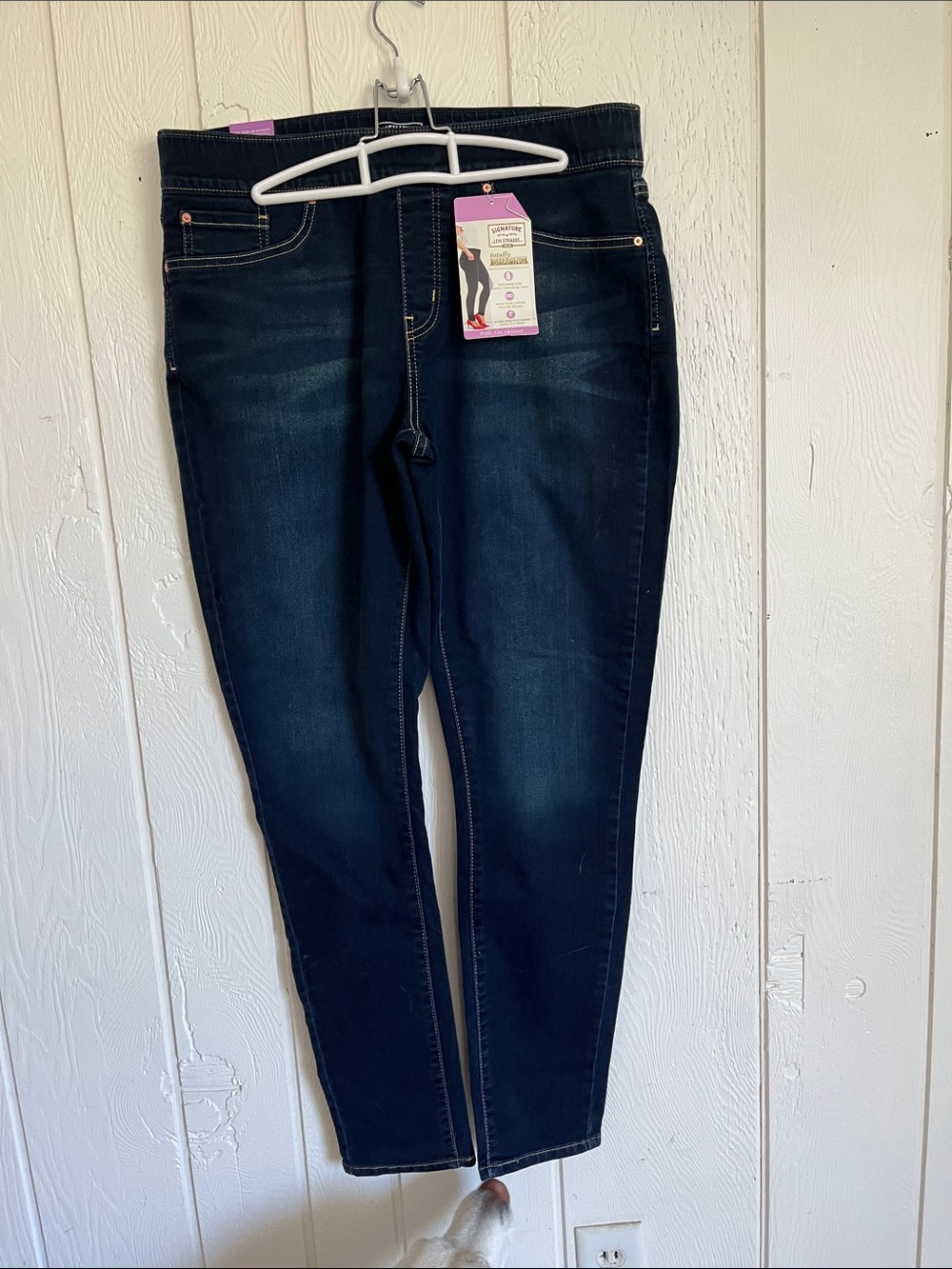 Signature by Levi Strauss Dark Blue Skinny Jeans